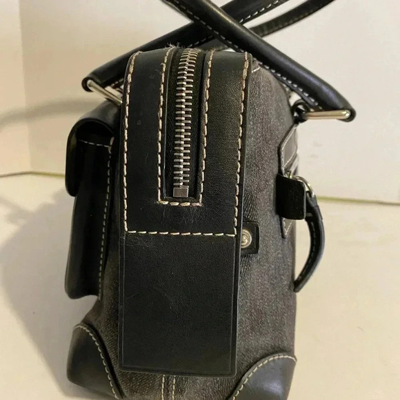 Dooney & Bourke DB signature print canvas bag - Picture 6 of 14